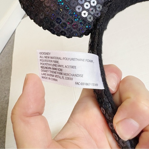 Disneyland 60th Anniversary Diamond Celebration Minnie Mouse Ears Headband Bow - Picture 12 of 13